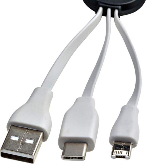 Oplaadkabel Pilar | 3-in-1