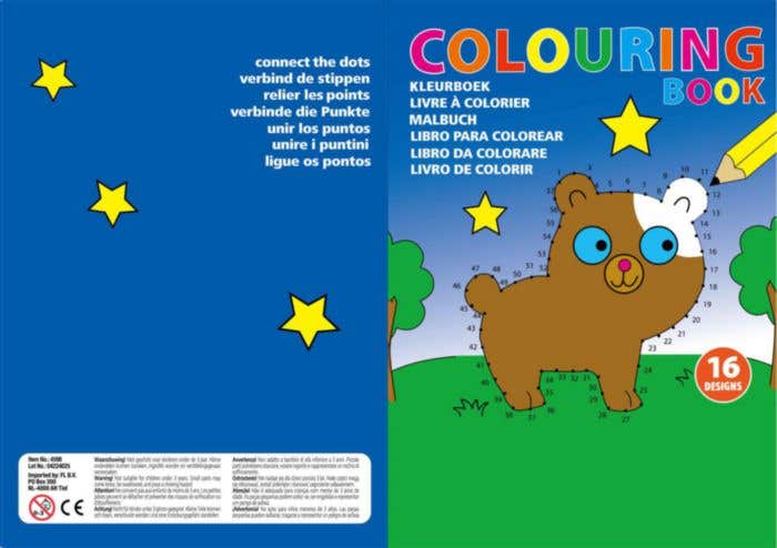 Kleurboek Constanze | A5 | 16 pagina's | Verbind-de-punten