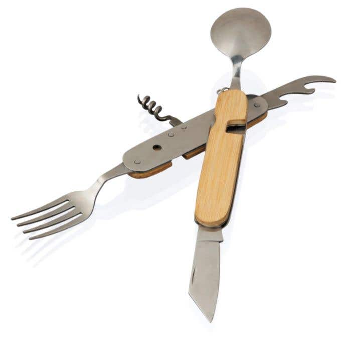 Bestekset Ainsley | Bamboe | 6-in-1