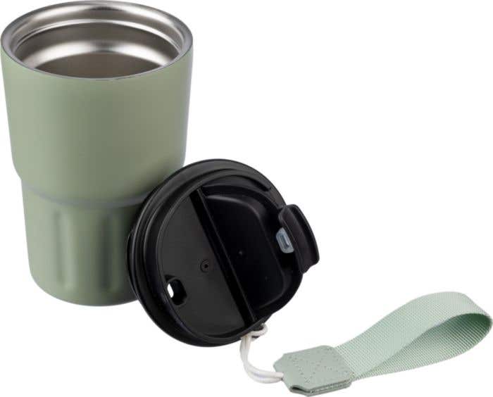 Reisbeker Louisa | 320 ml | RVS | Dubbelwandig | Polskoord