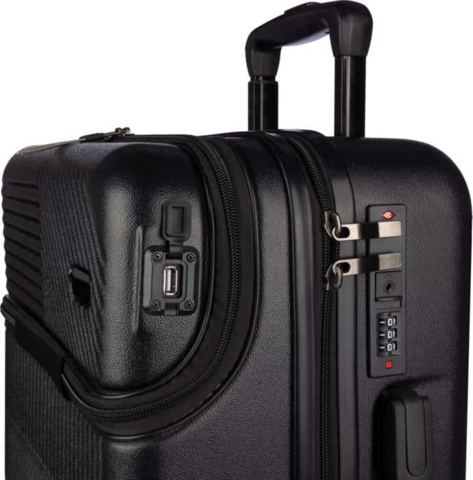 Trolley Ulf | 40x24x54 cm | Laptopvak | Met cijferslot