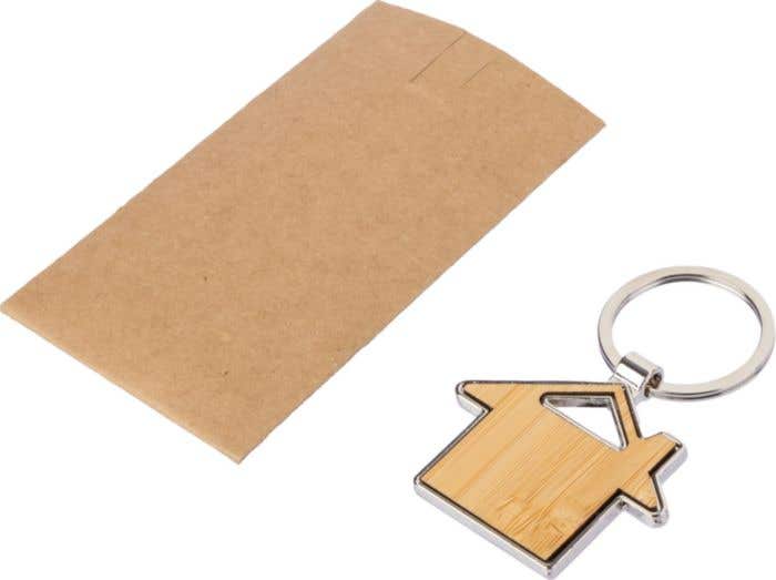Sleutelhanger Bernd | Bamboe | Huisvorm