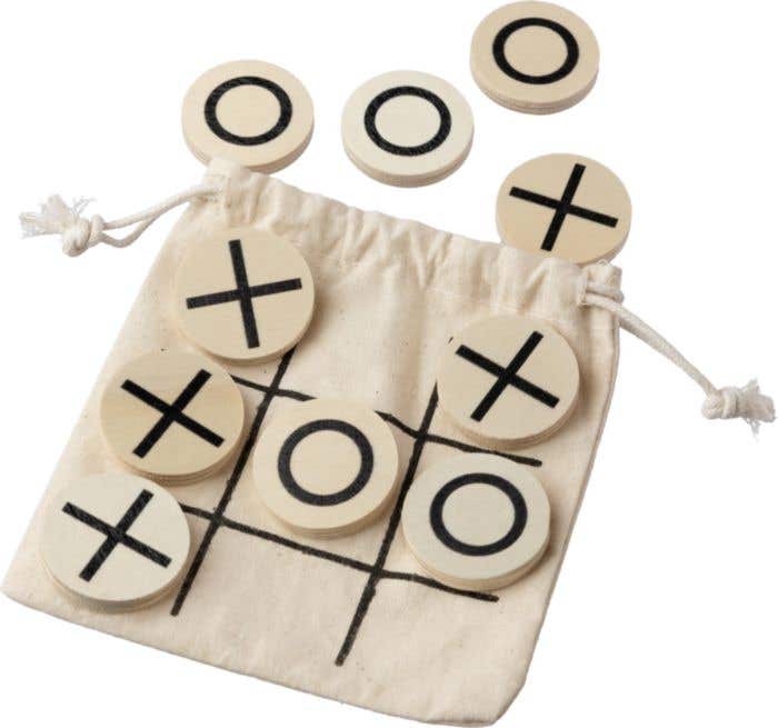 Houten Tic Tac Toe Waltraud