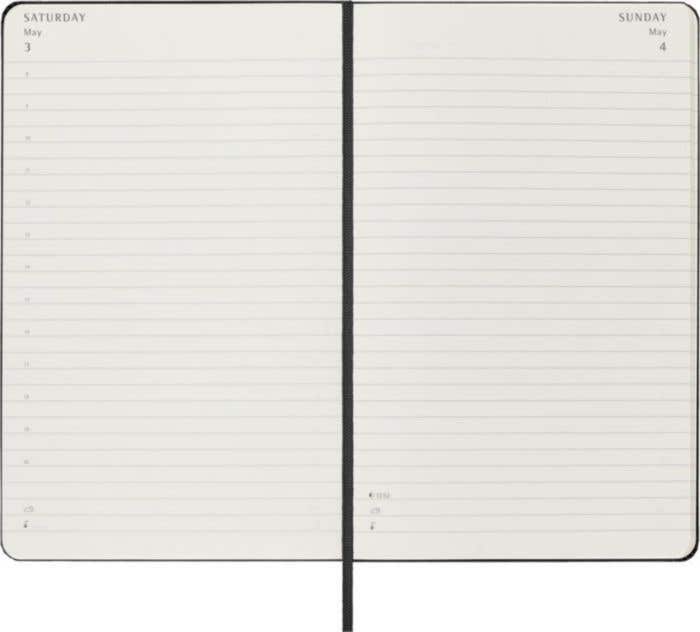 Moleskin Agenda L Hardcover Dagelijks