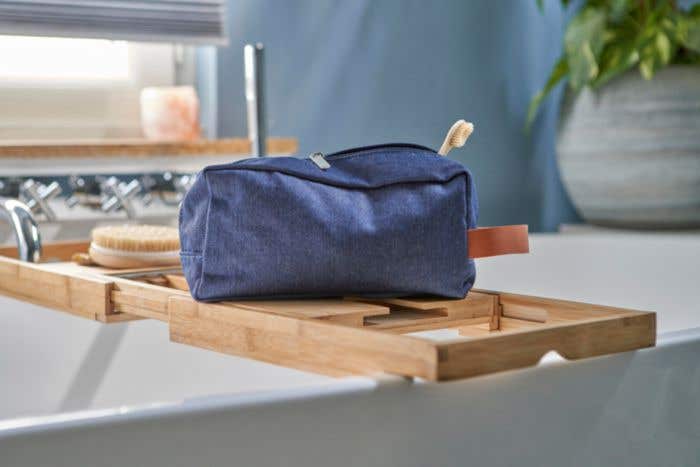 Toilettas Marianne | 2,8 L | Denim | Draaghandgreep