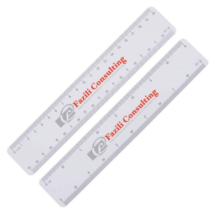 Schaalliniaal 20 cm.