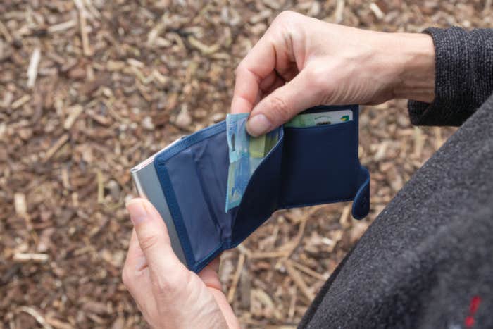 C-Secure PU leather RFID kaarthouder