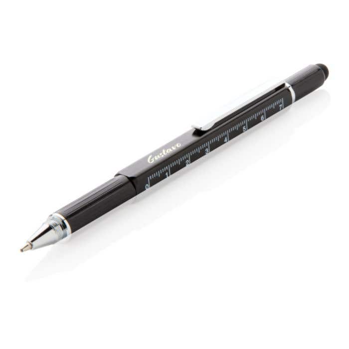 Aluminium toolpen 5-in-1