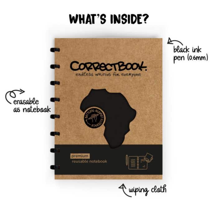 Correctbook Hardcover Premium Kunstleer [A5]