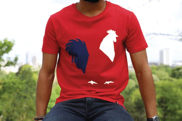 Katoenen Heren T-Shirt Léon