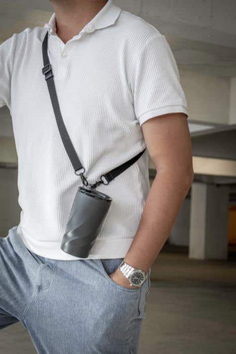 BrandCharger Gerecyclede RVS To Go Beker Vortex Calix Ceramica [400 ml]