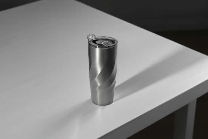 BrandCharger Gerecyclede RVS To Go Beker Calix XL [500 ml]