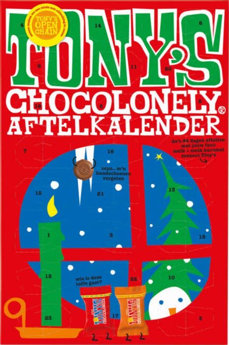 Tony's Chocolonely Tiny's Aftelkalender