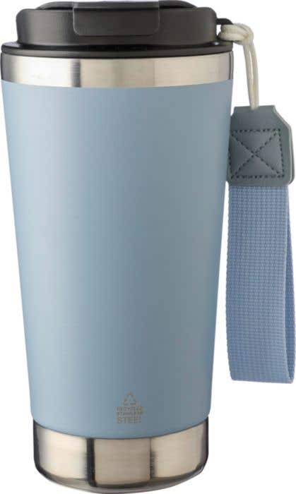 Drinkbeker Kayla | 500 ml | Gerecycled RVS | Dubbelwandig