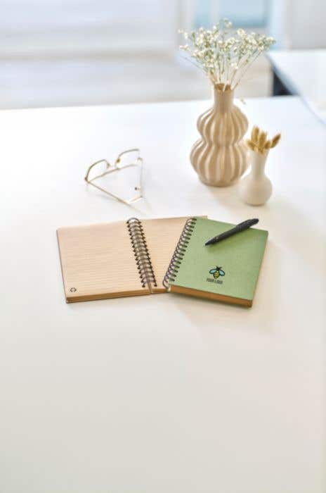 Gerecycled Wire-O Notitieboek Caleb [A5]