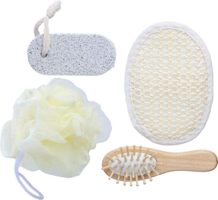 Katoenen Badkamerset Jean [4-delig]