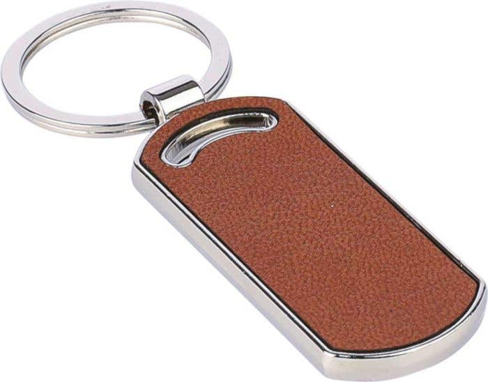 Gerecyclede Leren Sleutelhanger Jill