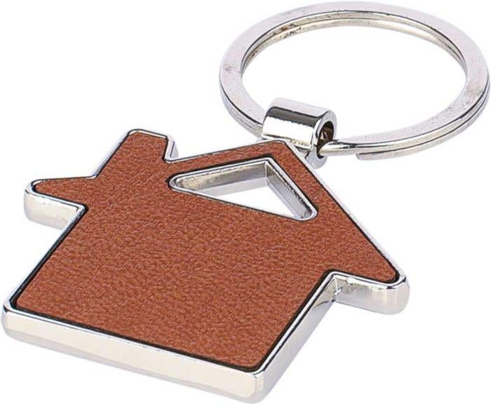 Gerecyclede Leren Sleutelhanger Jim