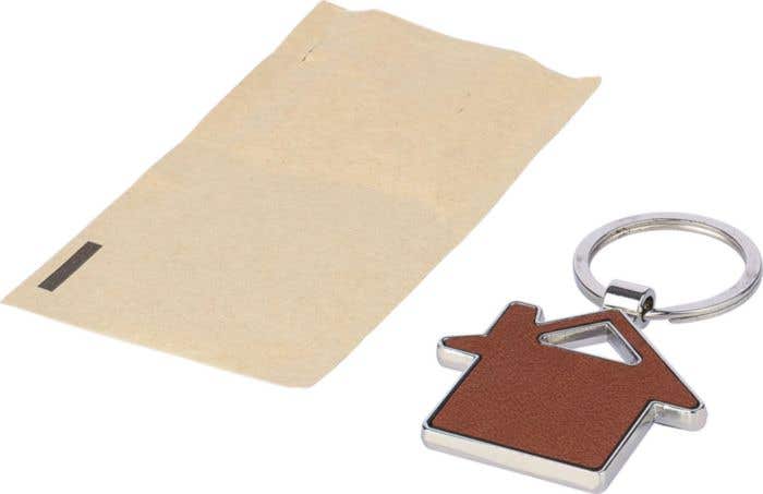 Gerecyclede Leren Sleutelhanger Jim