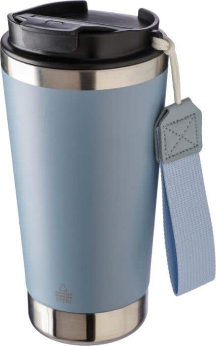Drinkbeker Kayla | 500 ml | Gerecycled RVS | Dubbelwandig