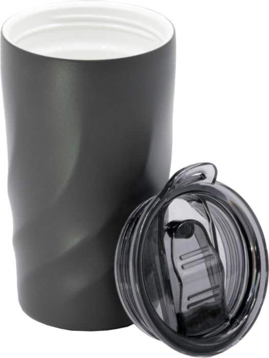 BrandCharger Gerecyclede RVS To Go Beker Vortex Calix Ceramica [400 ml]