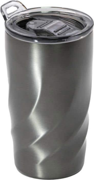 BrandCharger Gerecyclede RVS To Go Beker Vortex Calix [400 ml]