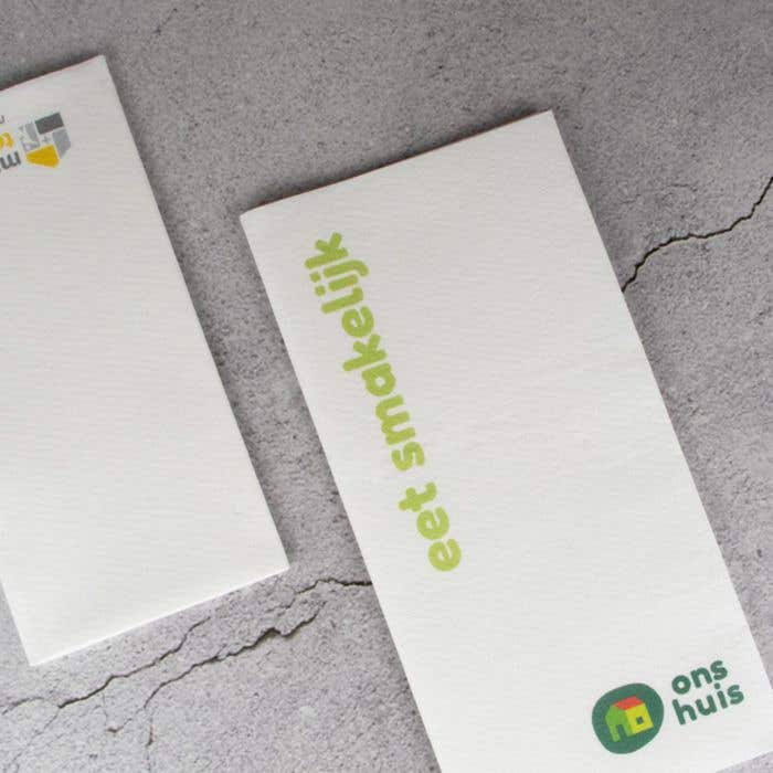 Papieren Servet Folda [10 x 20 cm]