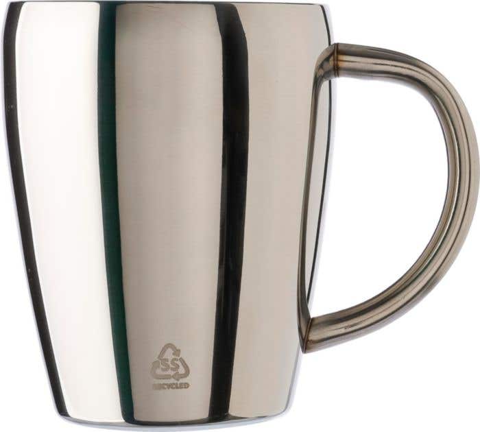 Mokkenset Coffee Break | 200 ml | Gerecycled RVS | Dubbelwandig | 2-delig