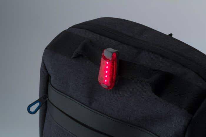 Veiligheidslampje met klittenband