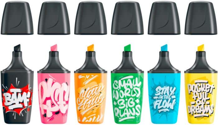 Stabilo Markeerstift Boss Mini by Snooze