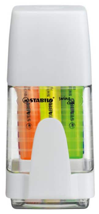 Stabilo Markeerstiften Swing Cool Box [6 st.]