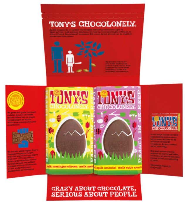 Tony's Chocolonely giftbox Pasen