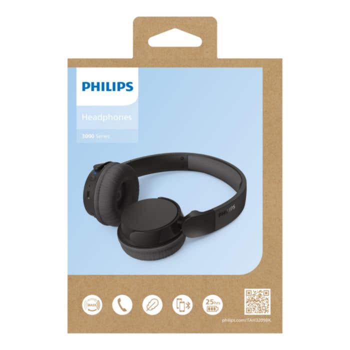 Philips Draadloze Koptelefoon TAH3209
