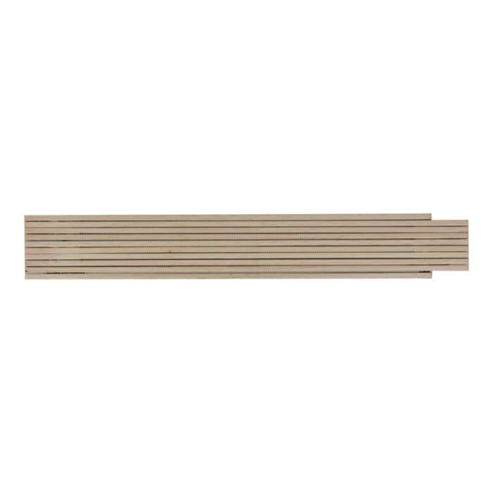 Houten Duimstok Naturel [2 m]