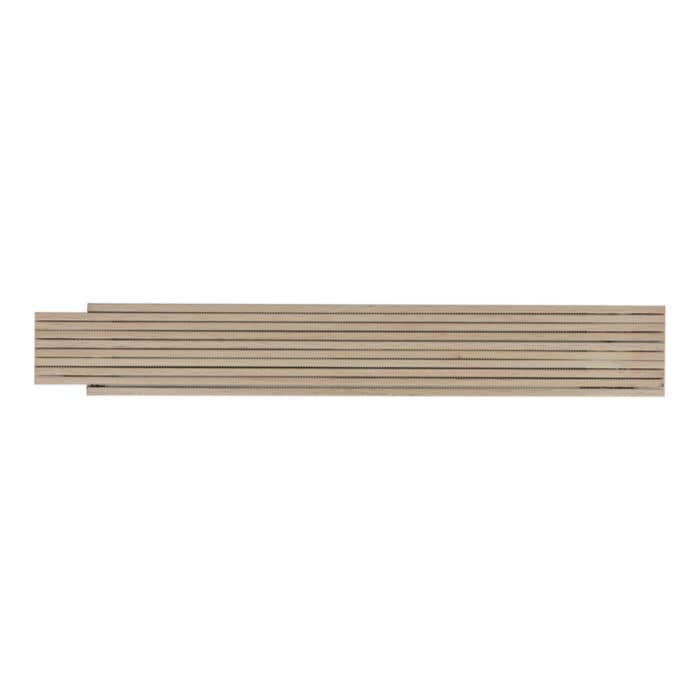 Houten Duimstok Naturel [2 m]