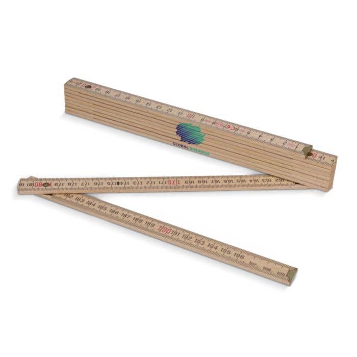 Houten Duimstok Naturel [2 m]