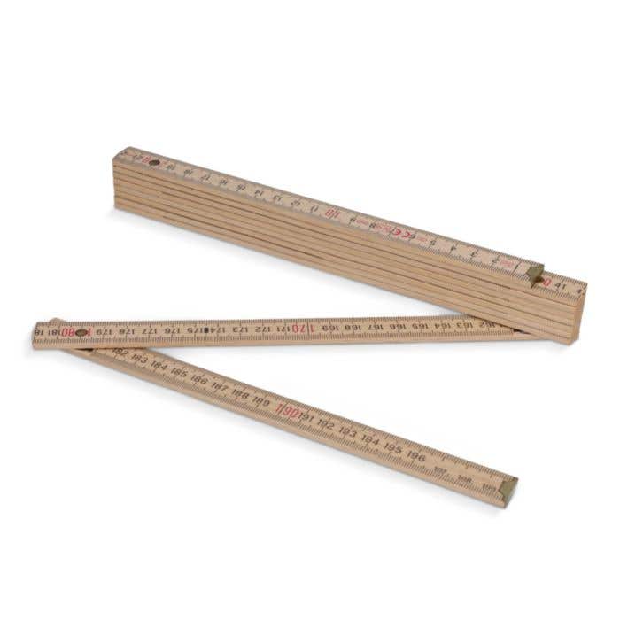 Houten Duimstok Naturel [2 m]