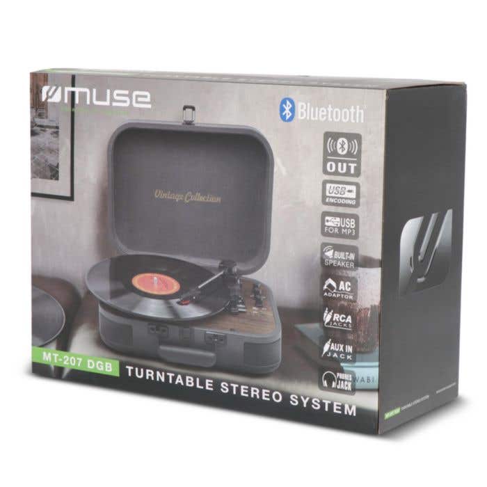 Platendraaier koffer met Bluetooth