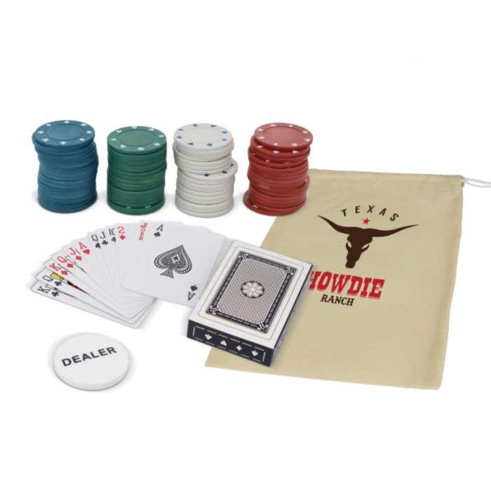 Spellenset met pokerset [100 chips]