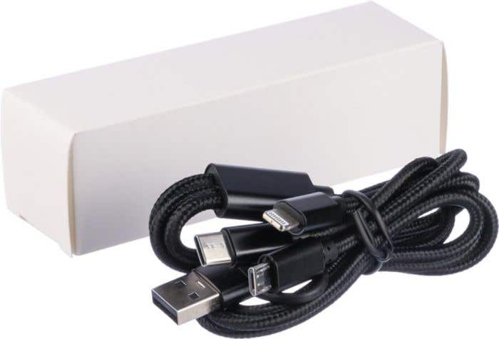 Oplaadkabel Leif | 3-in-1 | 1 m kabellengte