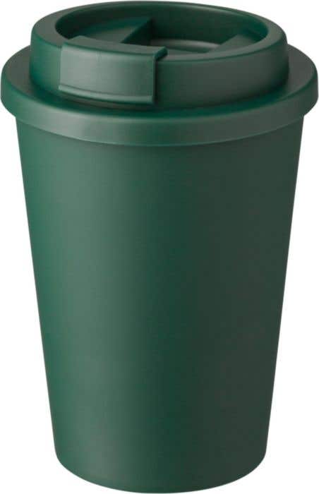 Reisbeker Gabriela | 350 ml | Dubbelwandig | Klikdeksel | Monochroom