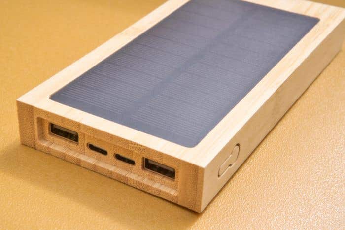 Bamboe Solar Powerbank Elz [10.000 mAh]