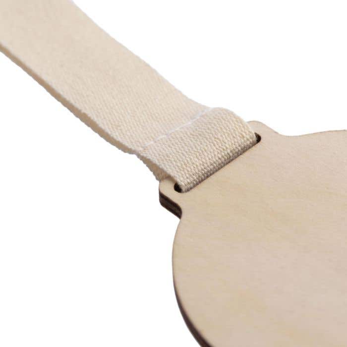Houten Medaille Koa