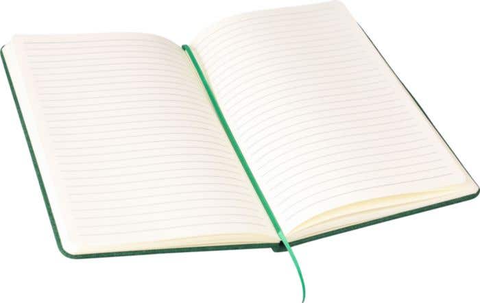 Notitieboek Dario | A5 | Gerecycled | 160 pagina's | Gelinieerd | Elastieksluiting