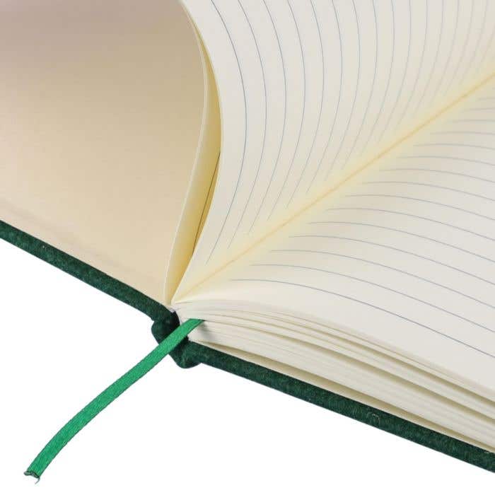 Notitieboek Dario | A5 | Gerecycled | 160 pagina's | Gelinieerd | Elastieksluiting