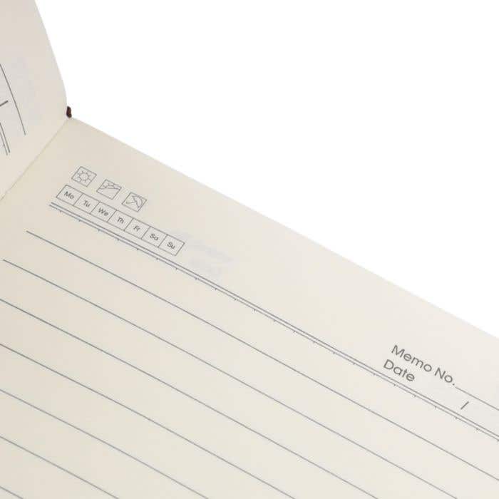 Notitieboek Elian | A5 | FSC® papier | 100 pagina's | Gelinieerd | Ribfluweel