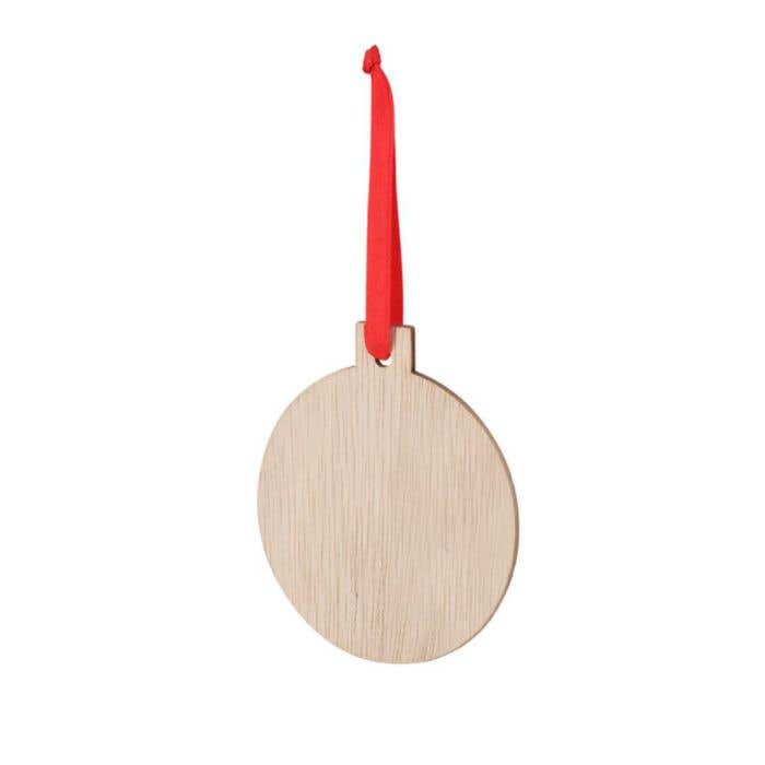 Houten Kerstornament Clixar