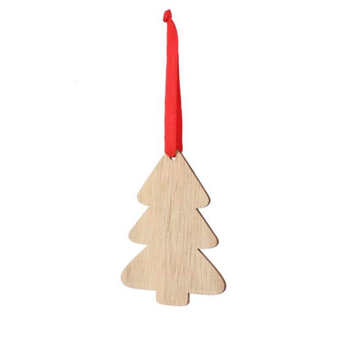 Houten Kerstornament Clixar