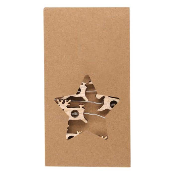 Houten Kerstslinger Plentox