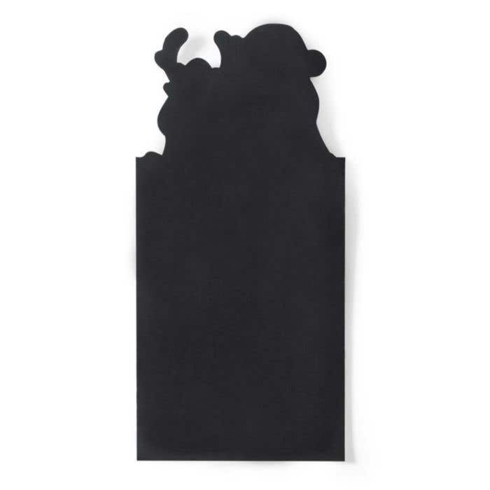 Houten Kerstmagneet Notitieblok Tanu